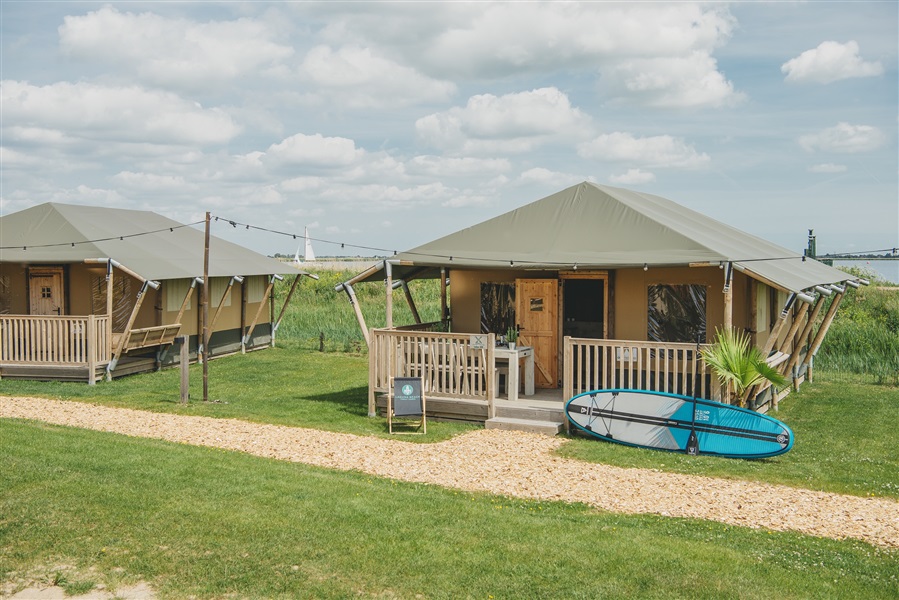 4 persoons Glamping Lodge huisdier toegestaan by Laguna Beach Family Camps