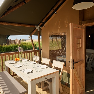 6 persoons Glamping tent